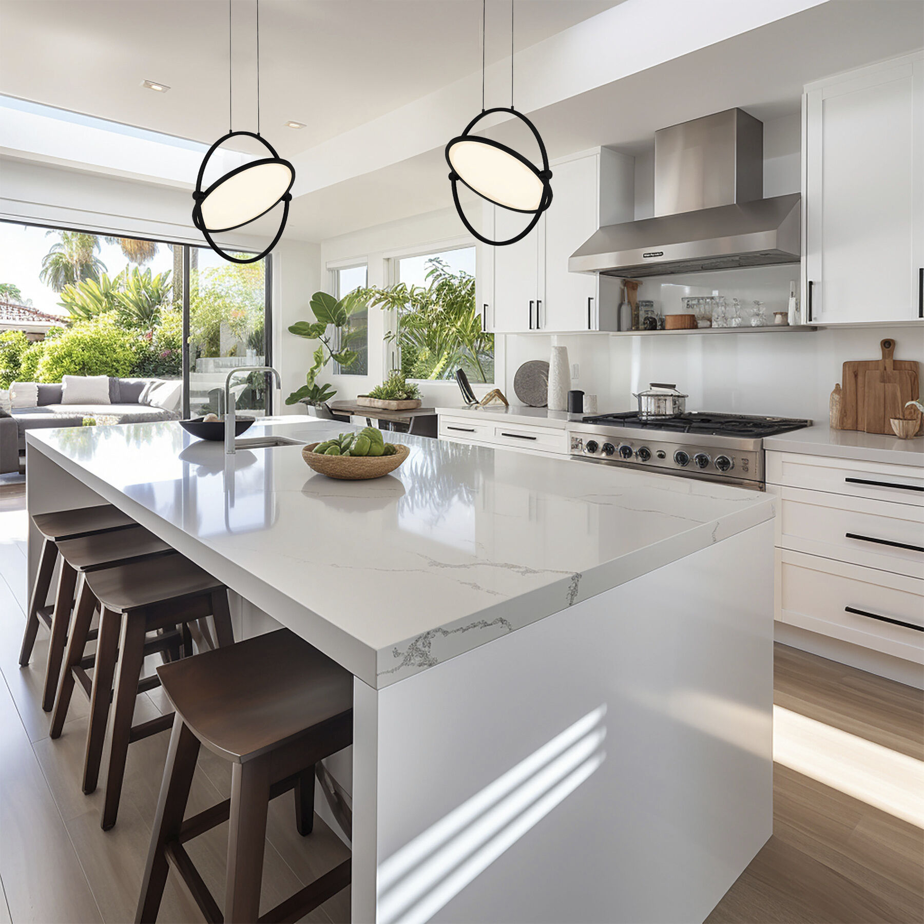 Studio 23 LED 18.38 inch Coal Pendant Ceiling Light